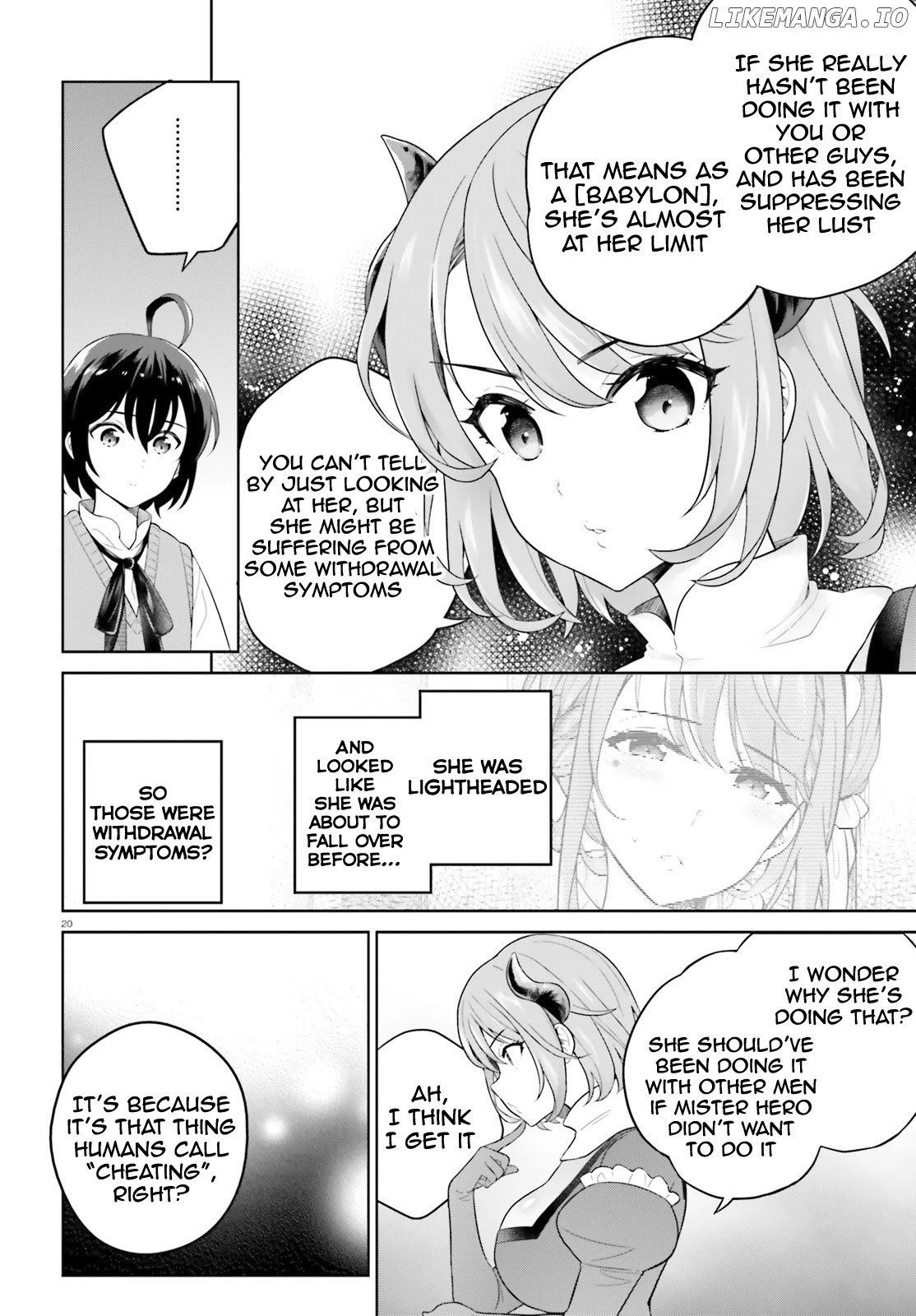 Shindou Yuusha to Maid Onee-san chapter 18 - page 20