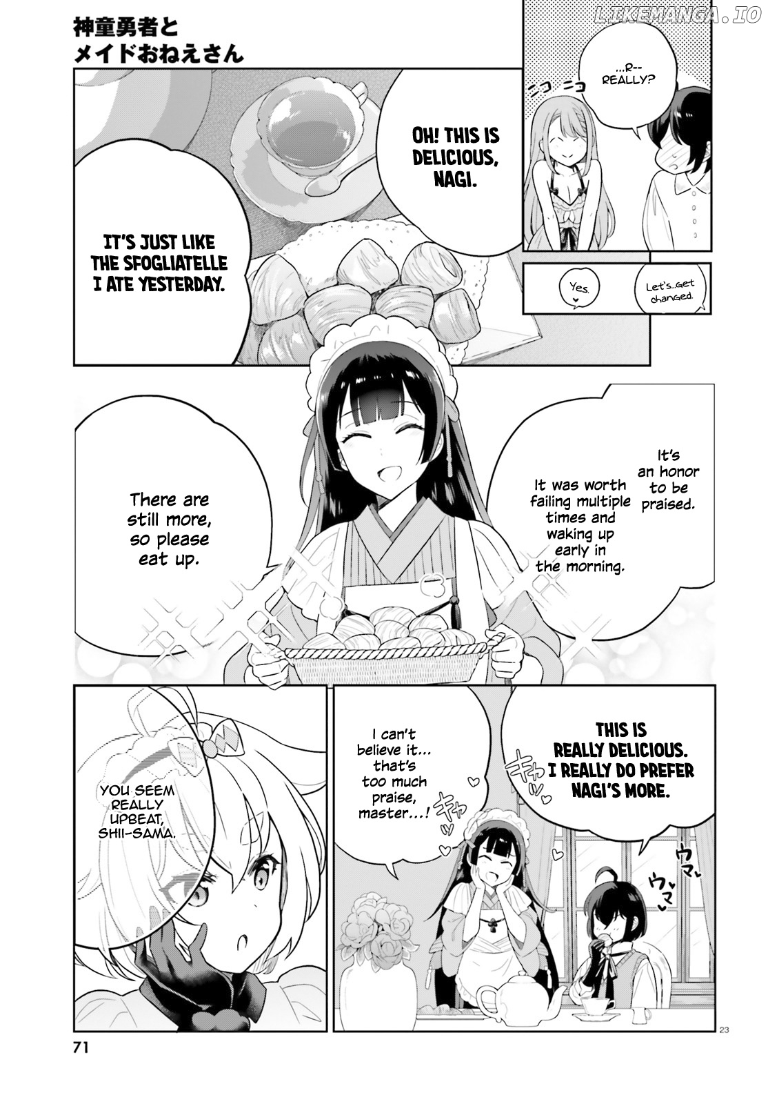 Shindou Yuusha to Maid Onee-san chapter 9 - page 25