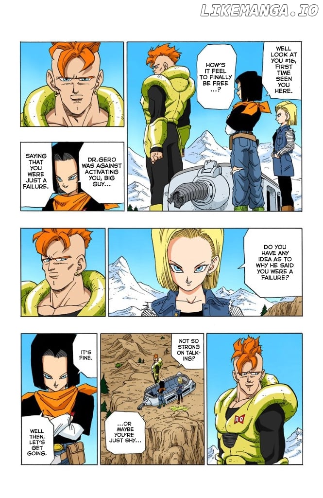 Dragon Ball Full Color - Androids/Cell Arc chapter 21 - page 4