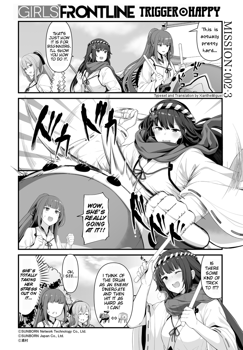 Girls' Frontline Trigger Happy chapter 2 - page 3