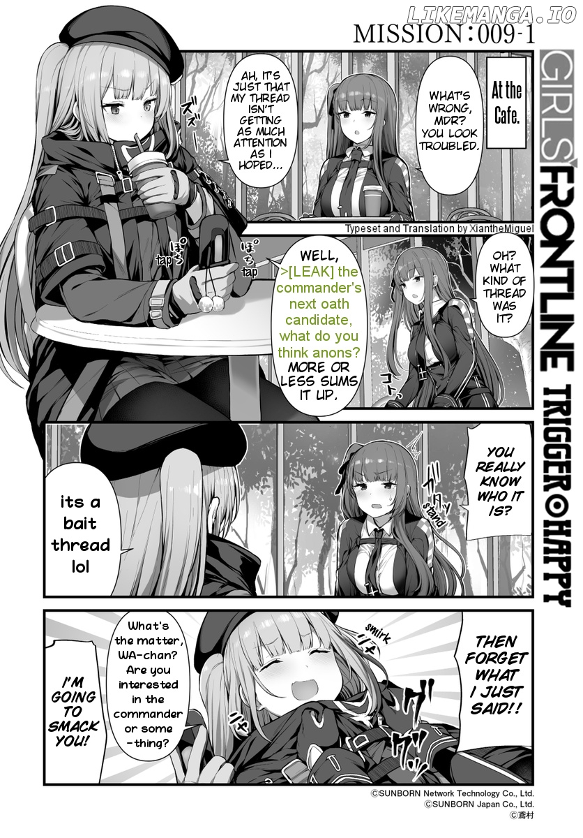 Girls' Frontline Trigger Happy chapter 9 - page 1