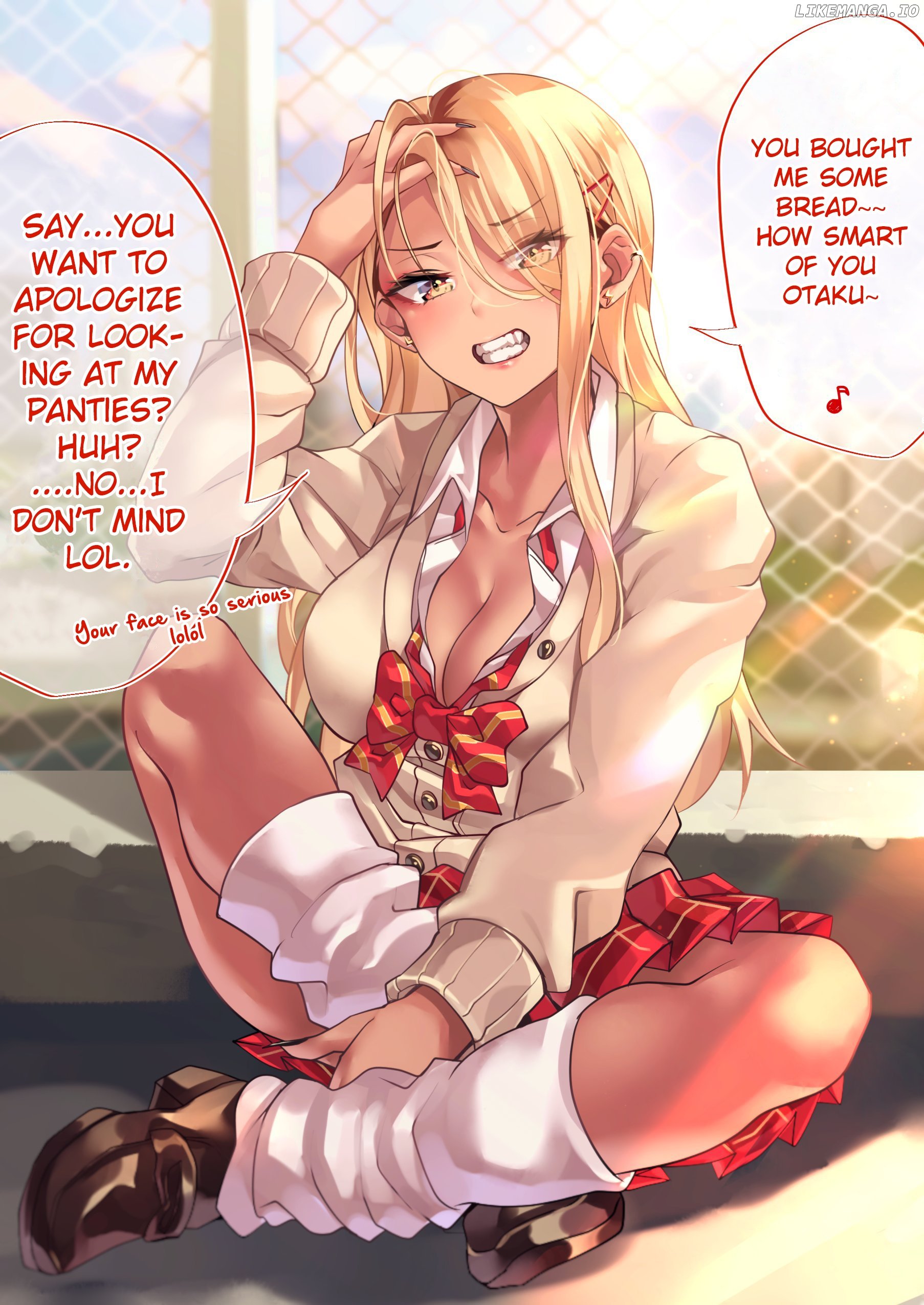 This Gyaru Will Date the Otaku in 100 Days chapter 30.4 - page 1