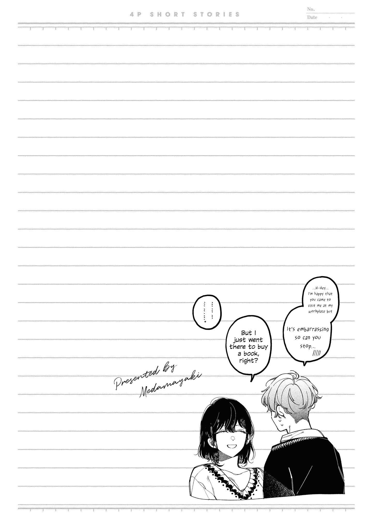 “It’S Too Precious And Hard To Read !!” 4P Short Stories chapter 44 - page 6