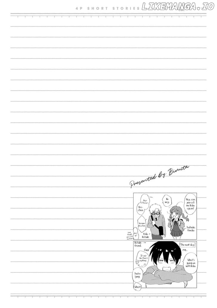 “It’S Too Precious And Hard To Read !!” 4P Short Stories chapter 15 - page 6