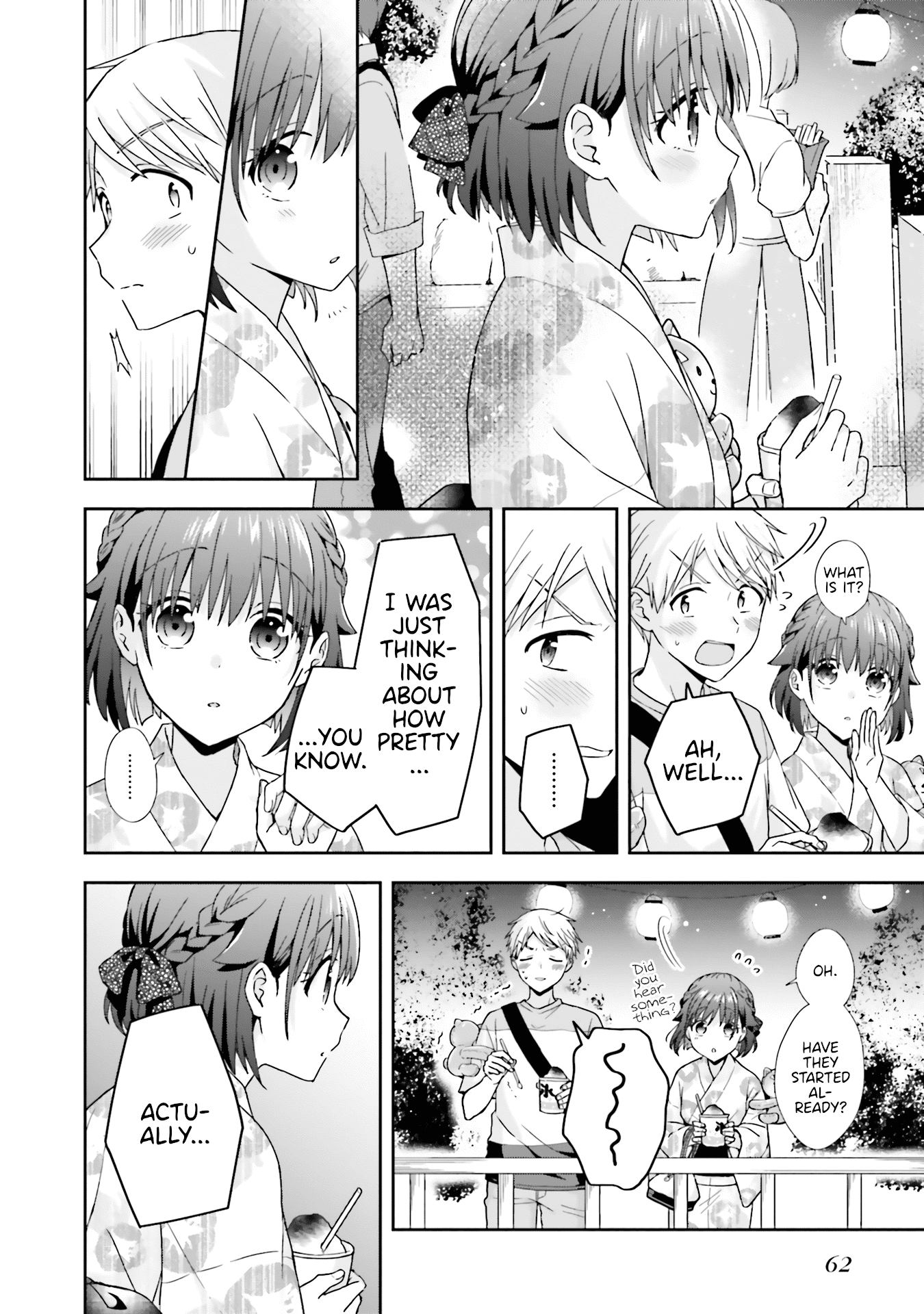 The Quiet Komori-San And The Loud Oobayashi-Kun chapter 36 - page 2