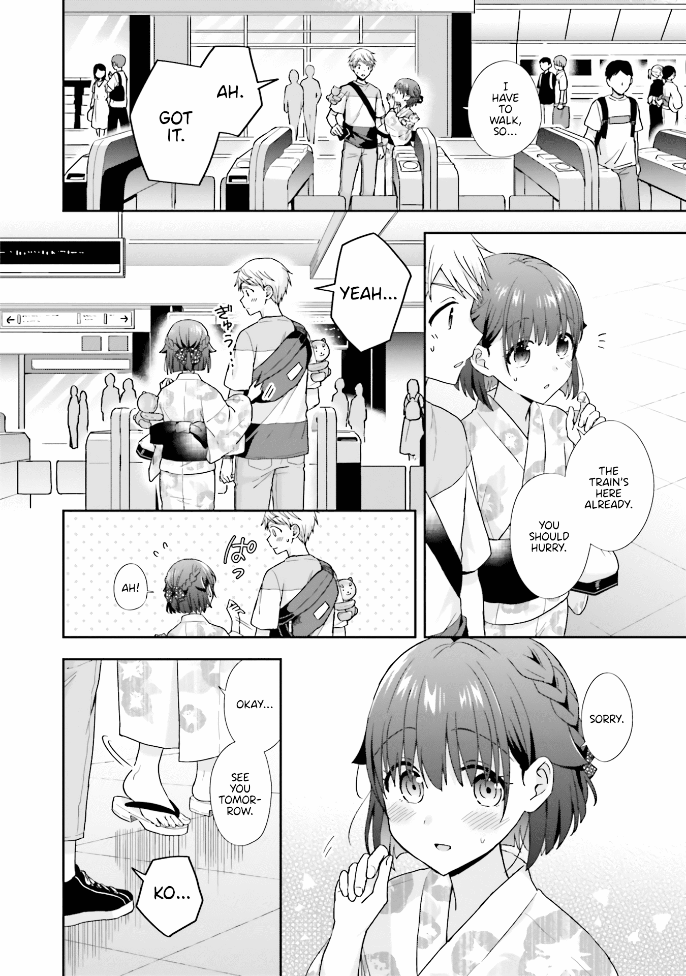 The Quiet Komori-San And The Loud Oobayashi-Kun chapter 37 - page 3