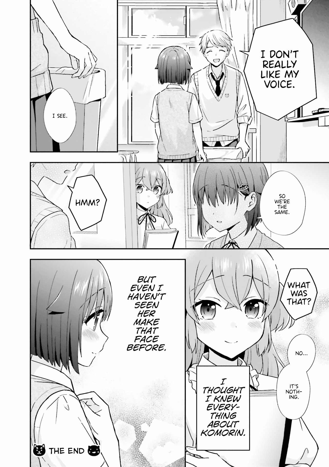 The Quiet Komori-San And The Loud Oobayashi-Kun chapter 40 - page 4