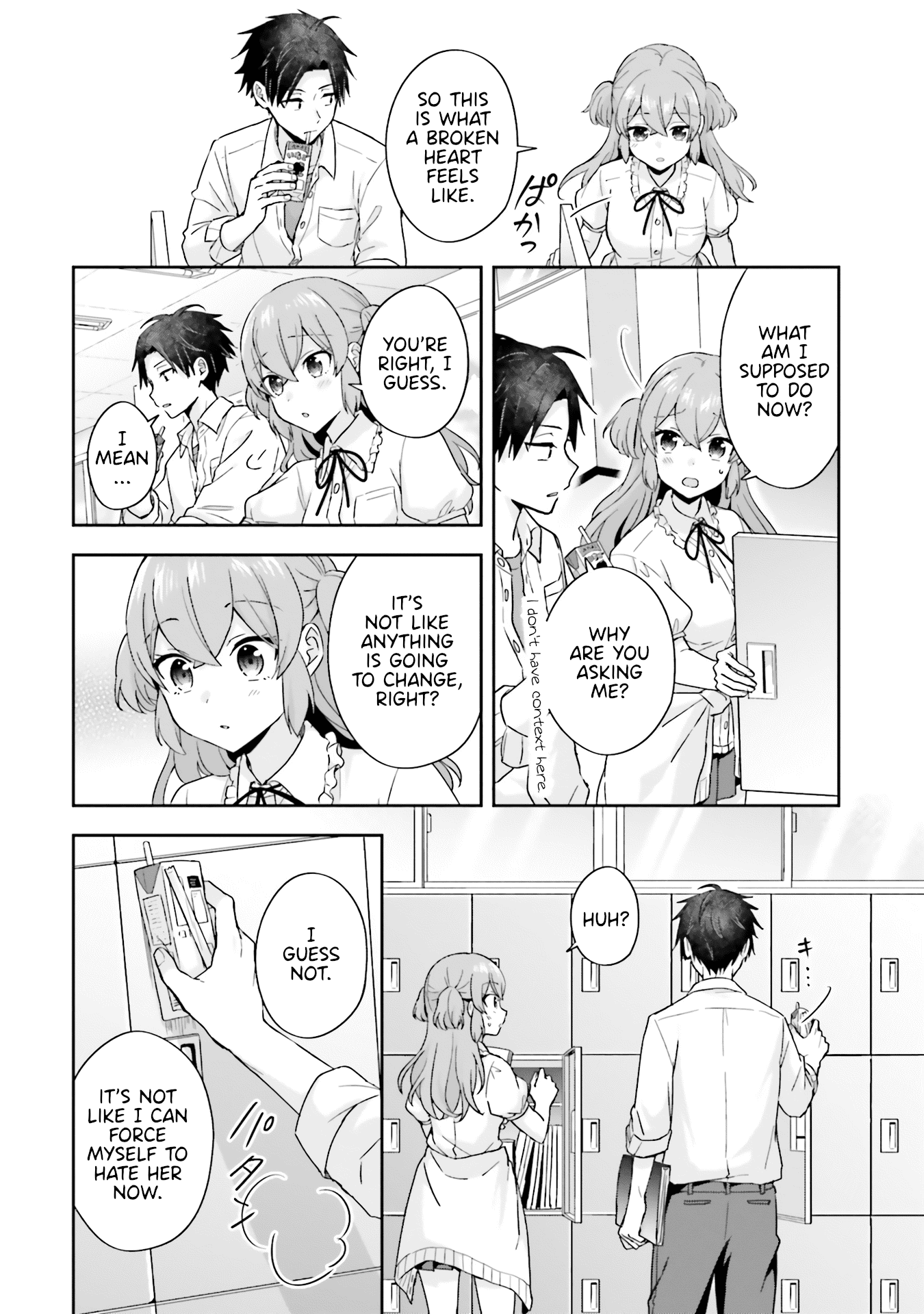 The Quiet Komori-San And The Loud Oobayashi-Kun chapter 41 - page 3