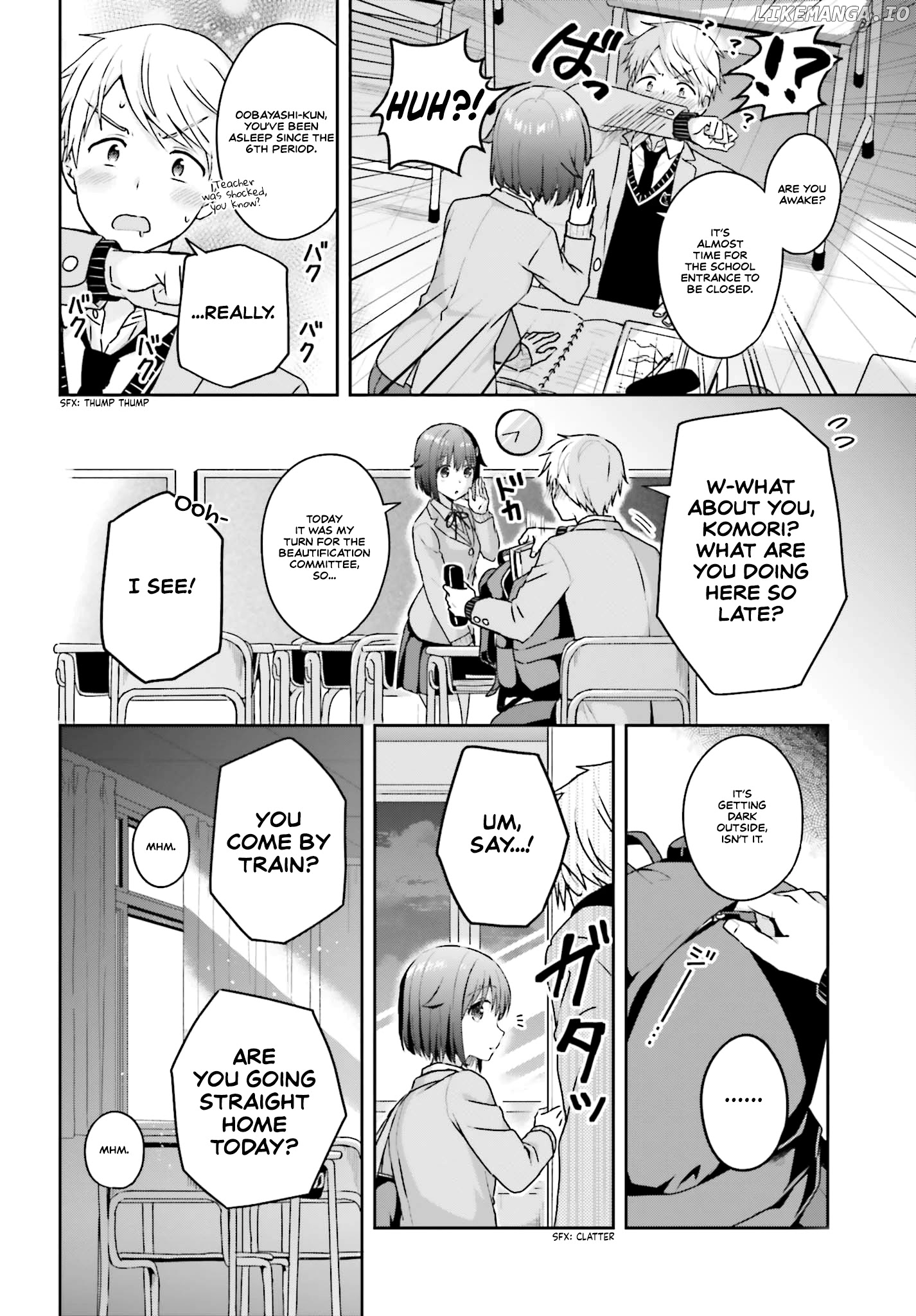 The Quiet Komori-San And The Loud Oobayashi-Kun chapter 11 - page 2