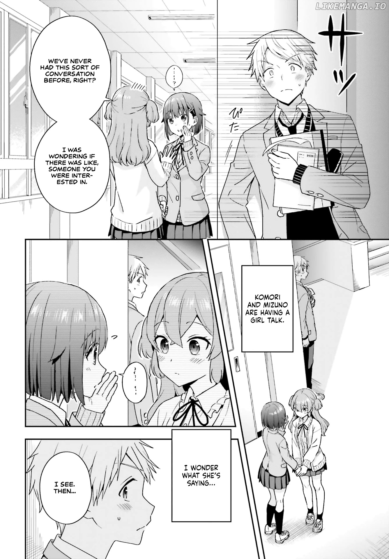 The Quiet Komori-San And The Loud Oobayashi-Kun chapter 15 - page 2