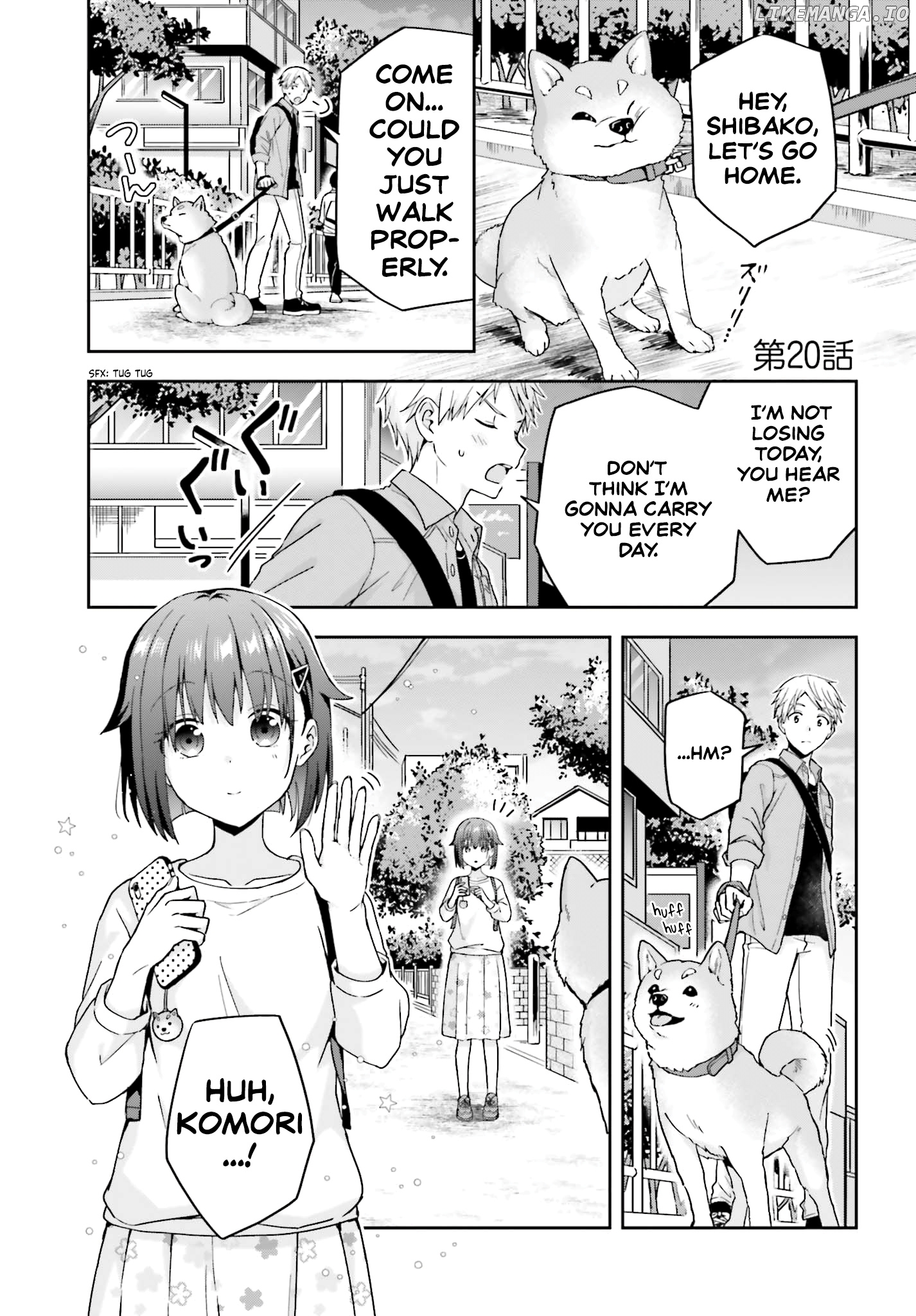 The Quiet Komori-San And The Loud Oobayashi-Kun chapter 20 - page 1