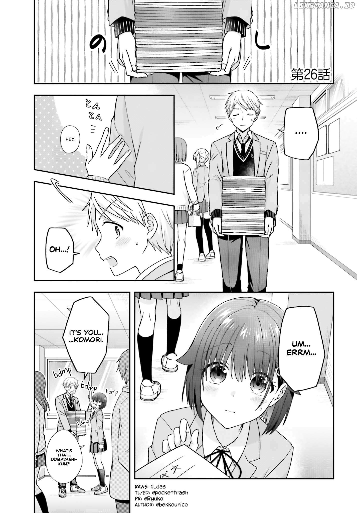 The Quiet Komori-San And The Loud Oobayashi-Kun chapter 26 - page 2