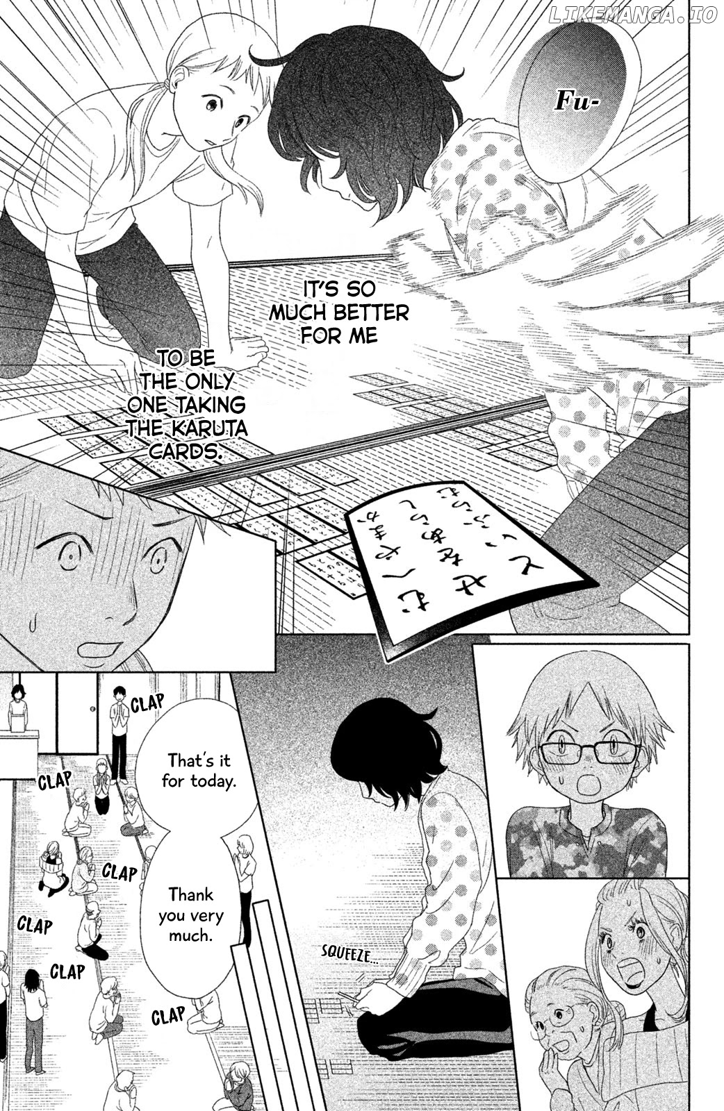 Chihayafuru: Middle School Arc chapter 11 - page 22