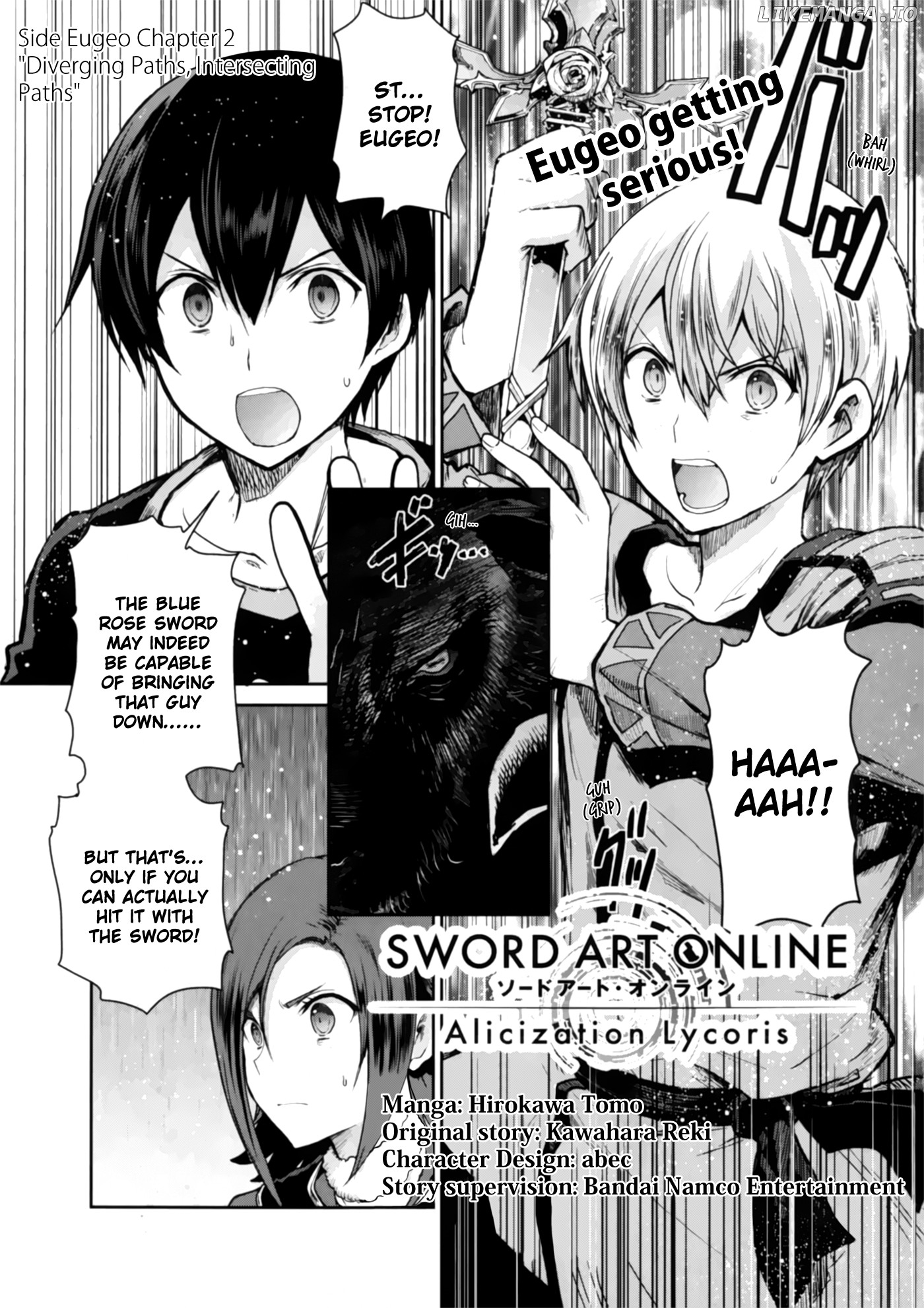 Sword Art Online - Lycoris chapter 2 - page 1