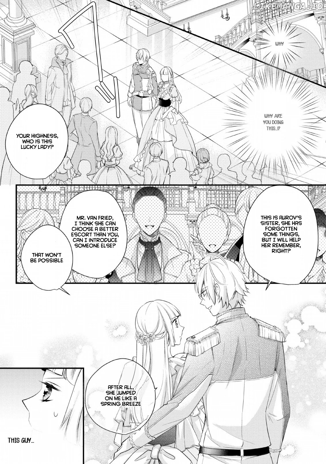 A bellicose lady got reincarnated!? ~It's an impossibly hard game where I would die if I don't fall in love chapter 1 - page 22