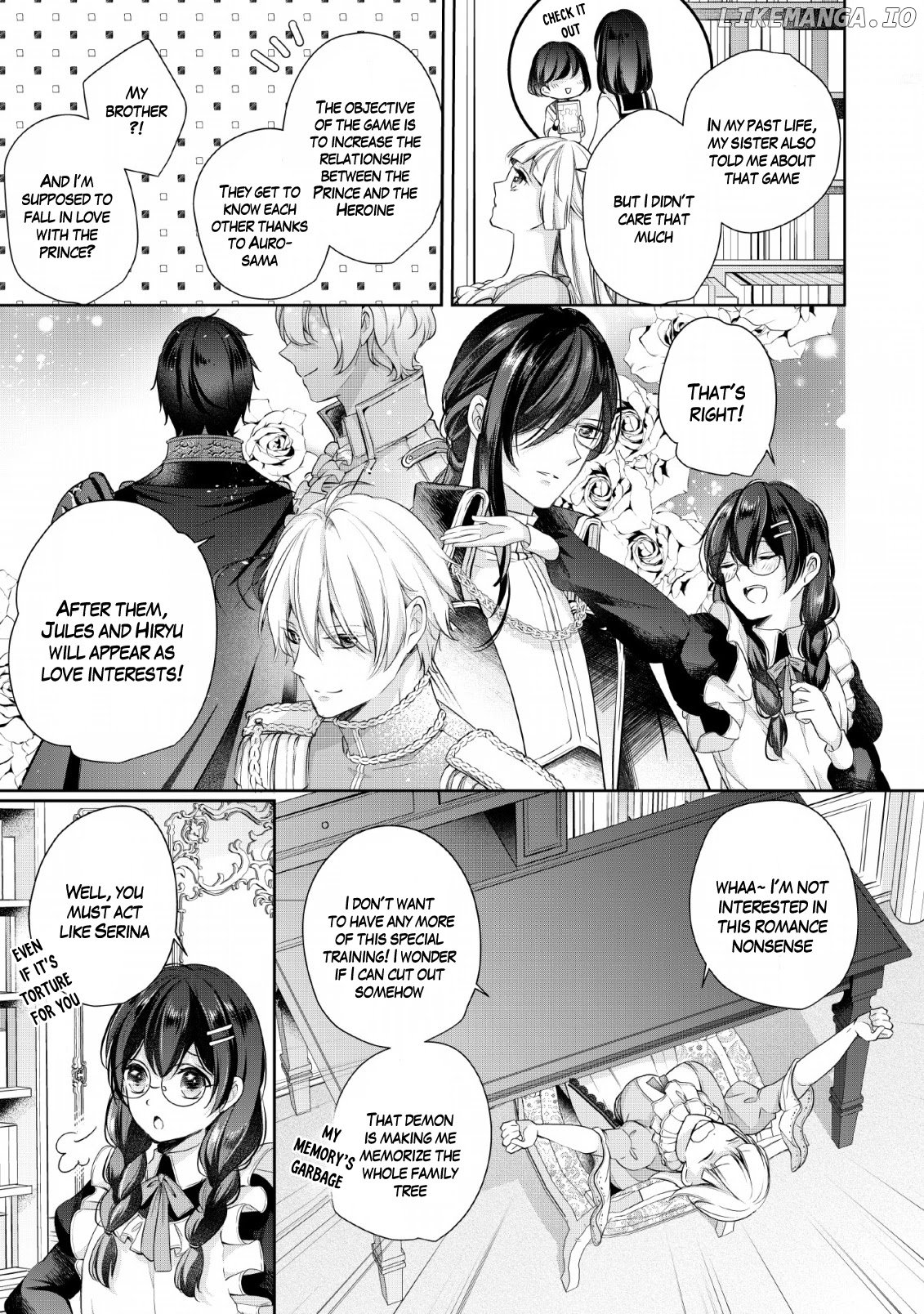 A bellicose lady got reincarnated!? ~It's an impossibly hard game where I would die if I don't fall in love chapter 2 - page 20