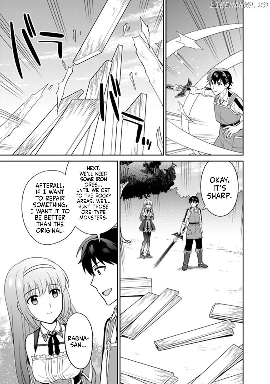 The Legendary Weapon Became My Bride When I Overwhelmed The Production Job chapter 11 - page 8