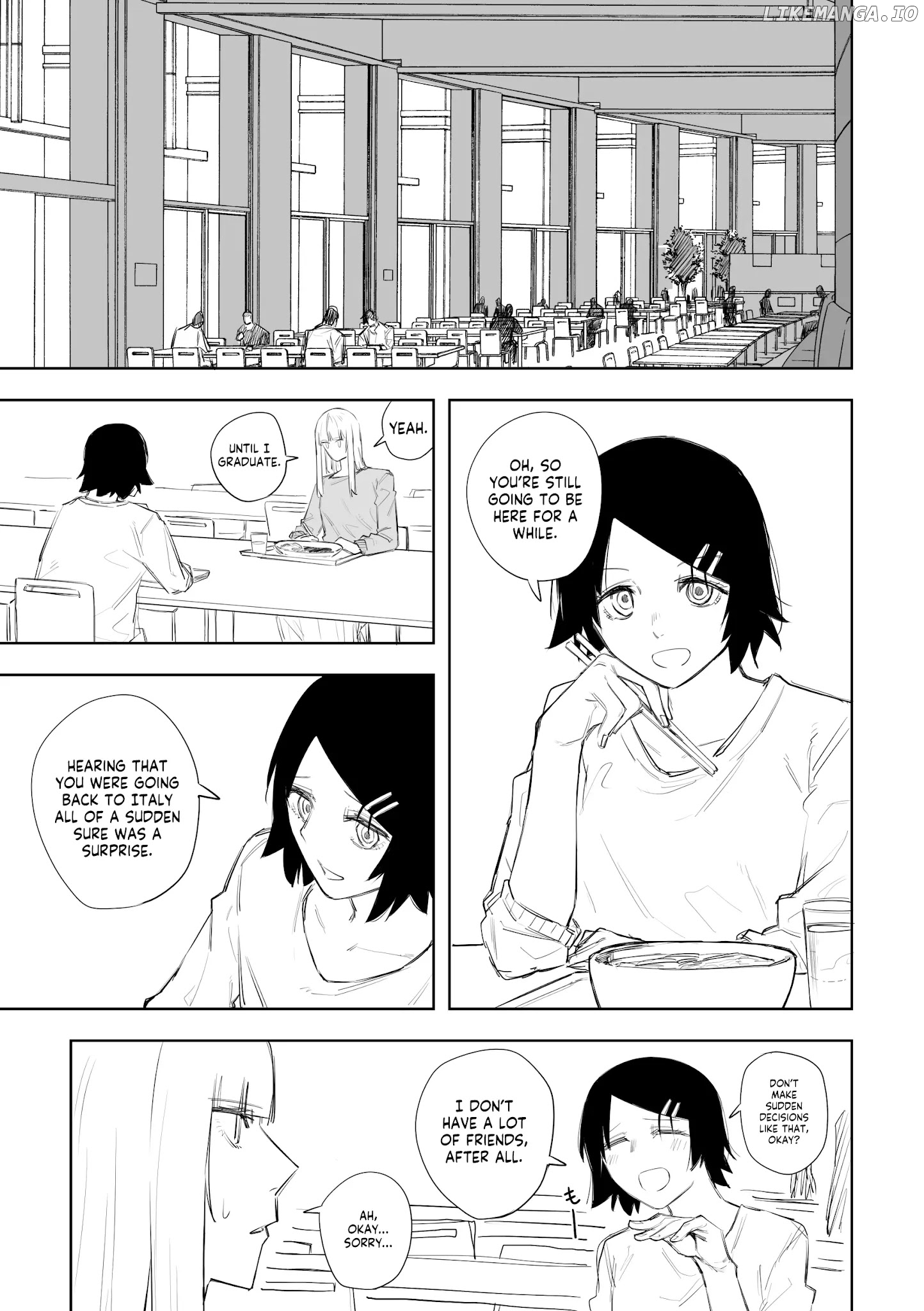 This Italian Girl Has Become Such A Freeloader chapter 42 - page 1