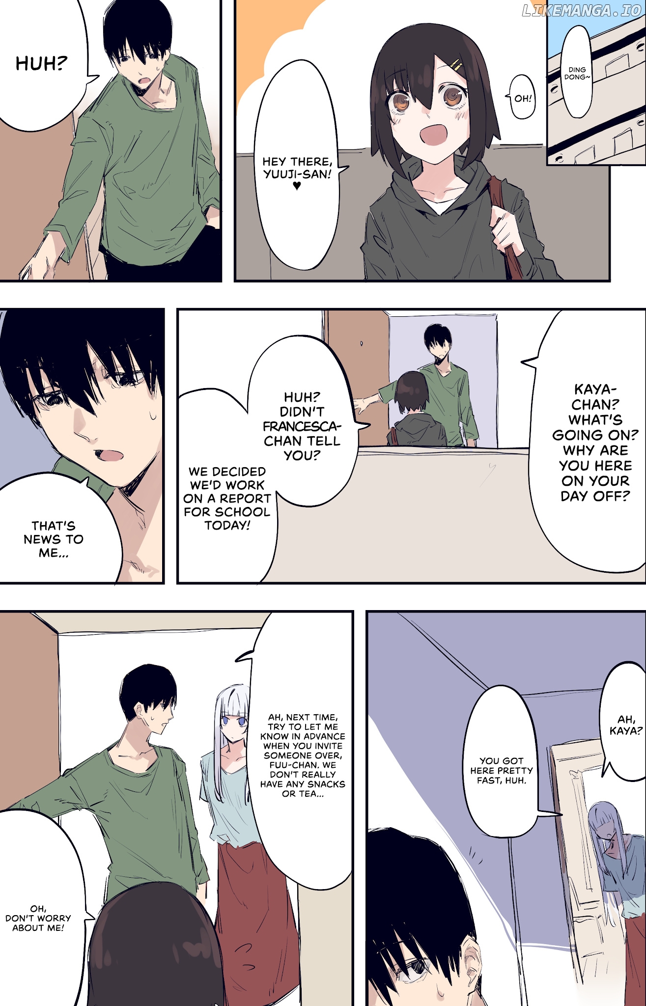 This Italian Girl Has Become Such A Freeloader chapter 12 - page 1