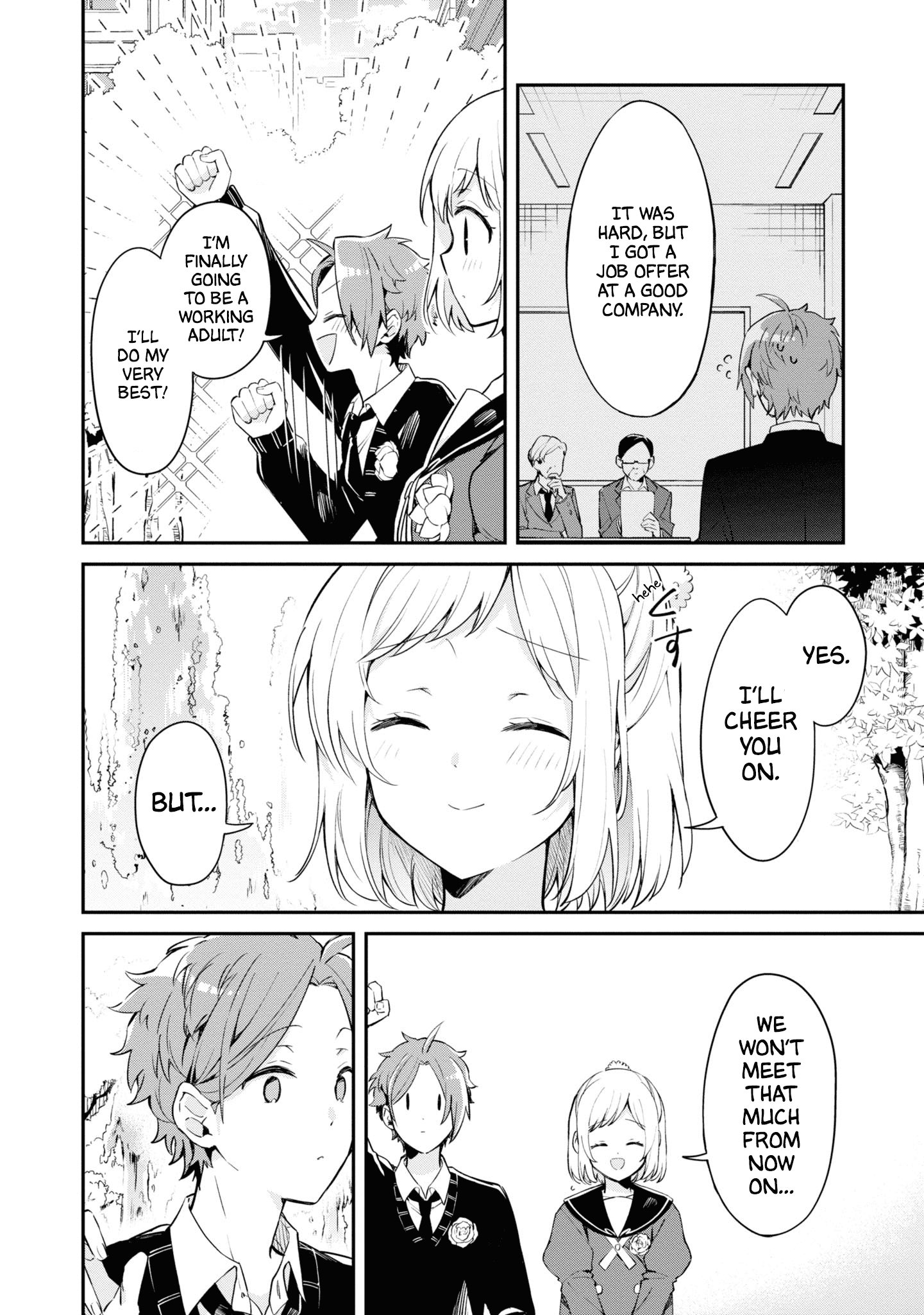 Kimi No Yokogao Shika Mirenai chapter 11.5 - page 4