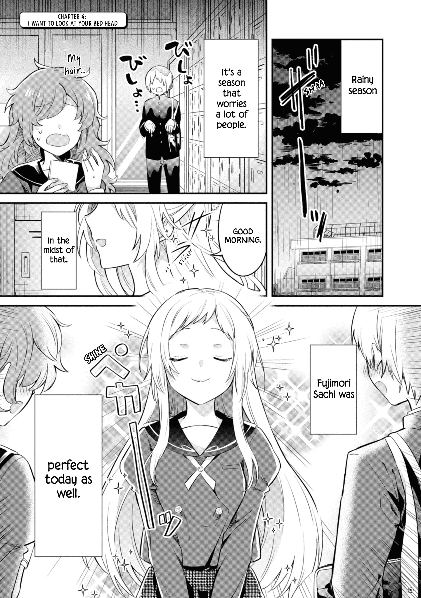 Kimi No Yokogao Shika Mirenai chapter 4 - page 1