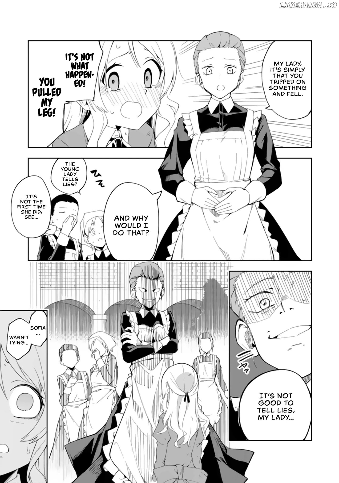 Akuyaku Reijou No Shitsuji-Sama Hametsu chapter 1.1 - page 14