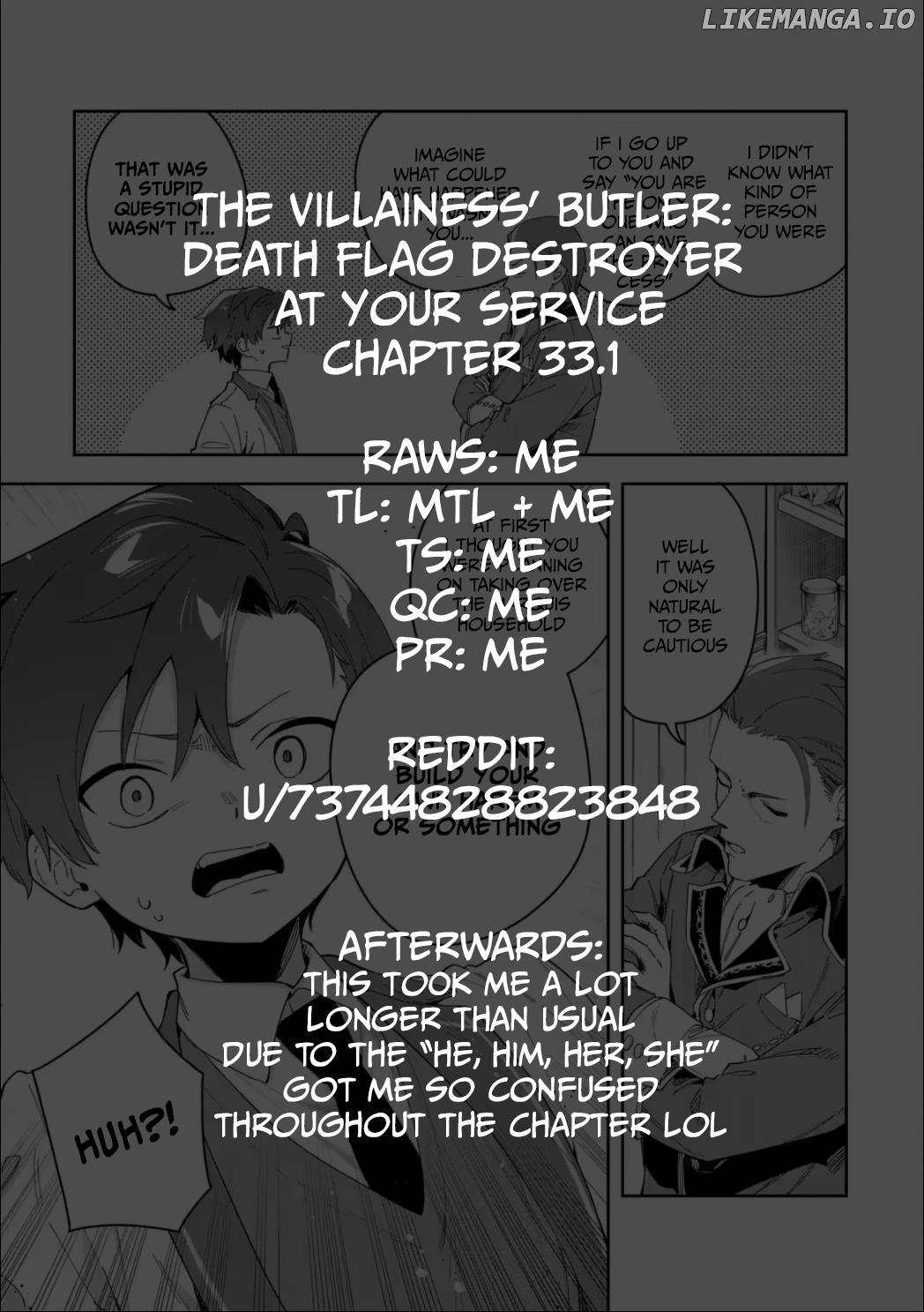 Akuyaku Reijou No Shitsuji-Sama Hametsu chapter 33.1 - page 18