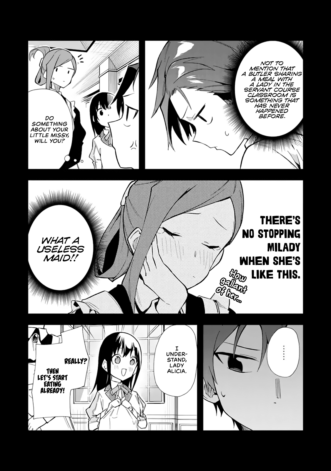 Akuyaku Reijou No Shitsuji-Sama Hametsu chapter 13.1 - page 12