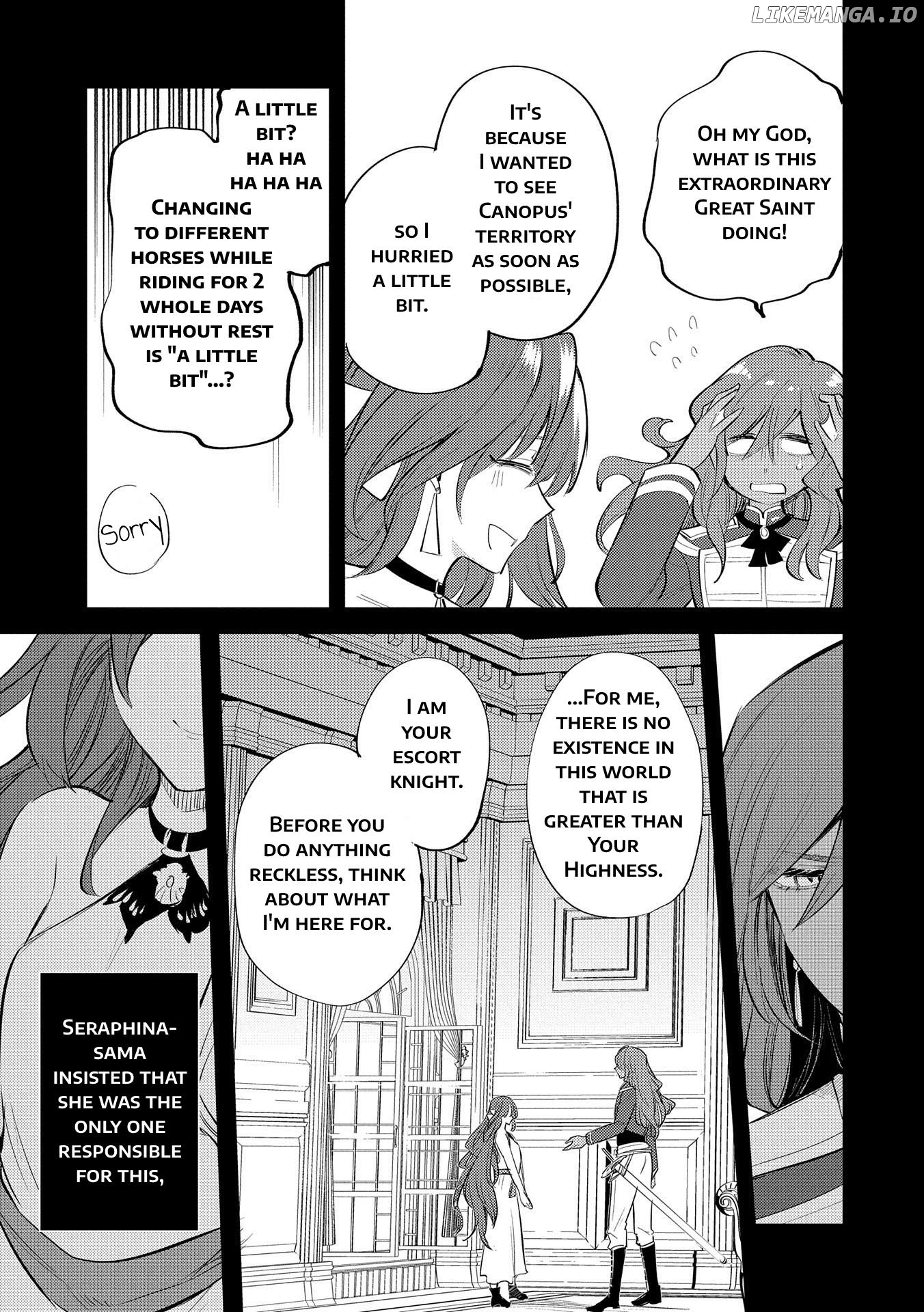 The Reincarnated Great Saint Hides That She's a Saint chapter 29 - page 18