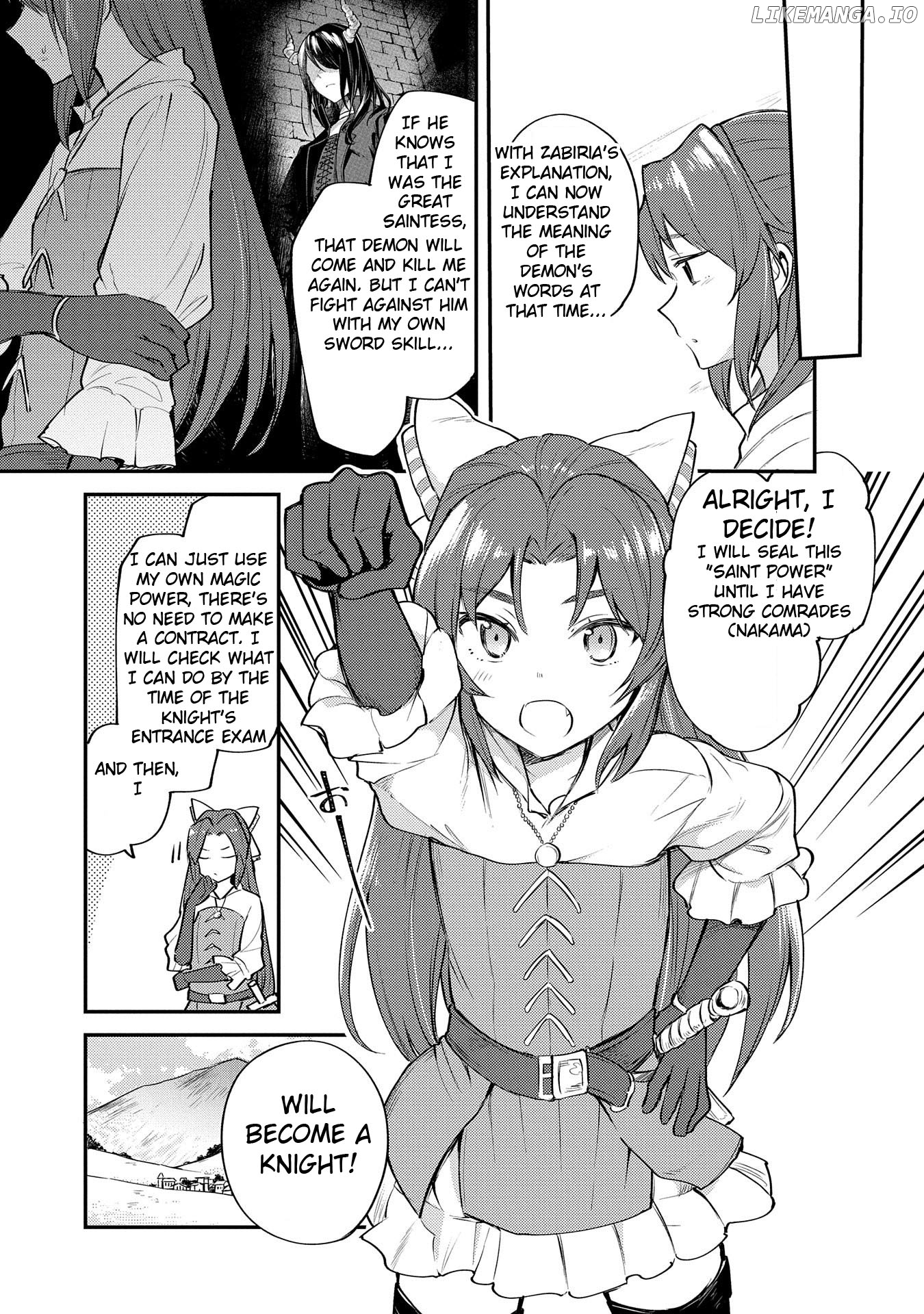 The Reincarnated Great Saint Hides That She's a Saint chapter 2 - page 5