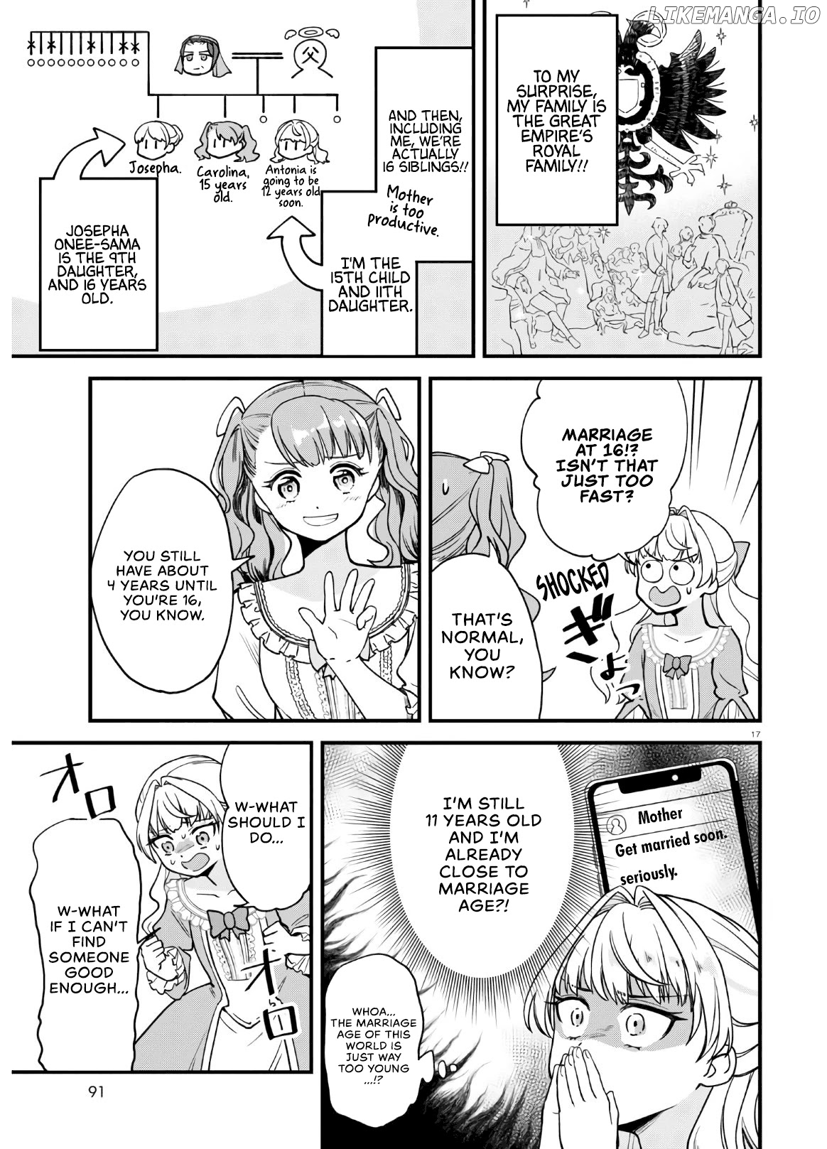 Akuyaku Reijou Ni Tensei Shita Hazu Ga Marie Antoinette Deshita chapter 1 - page 20