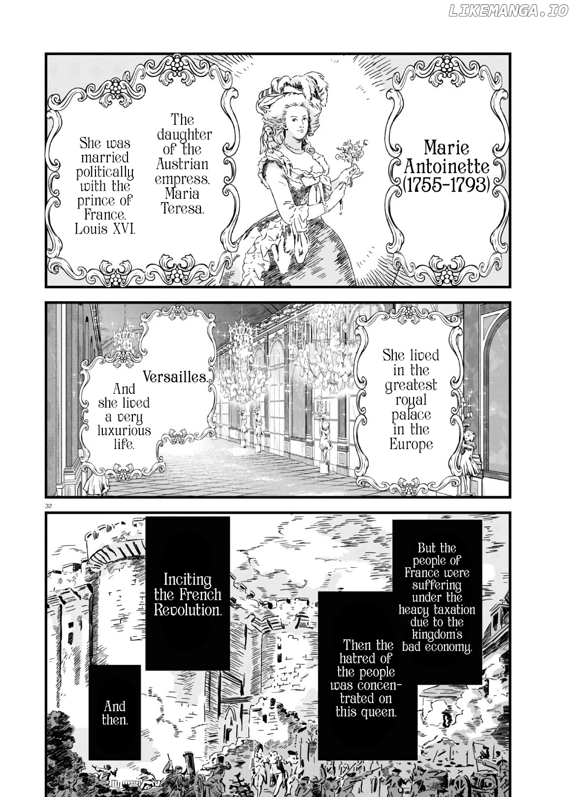 Akuyaku Reijou Ni Tensei Shita Hazu Ga Marie Antoinette Deshita chapter 1 - page 34