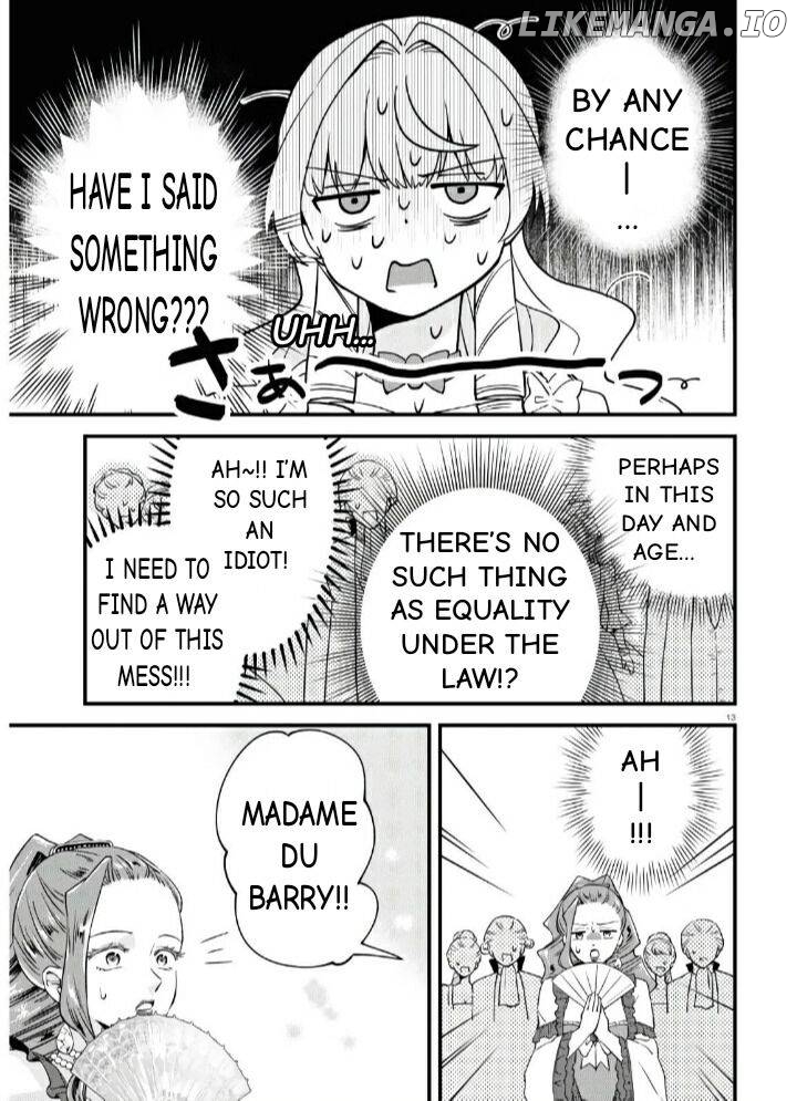 Akuyaku Reijou Ni Tensei Shita Hazu Ga Marie Antoinette Deshita chapter 5 - page 14