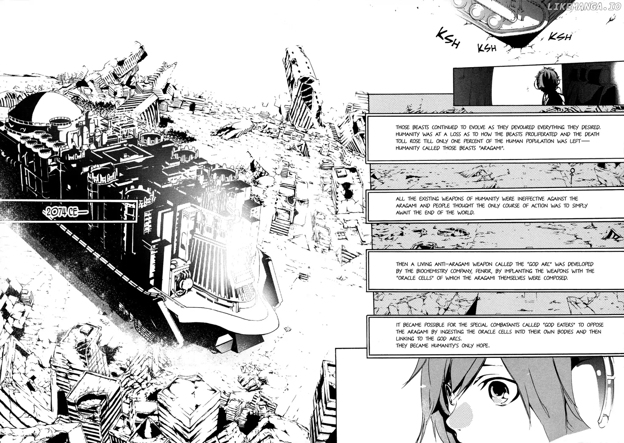 God Eater 2 chapter 1 - page 7