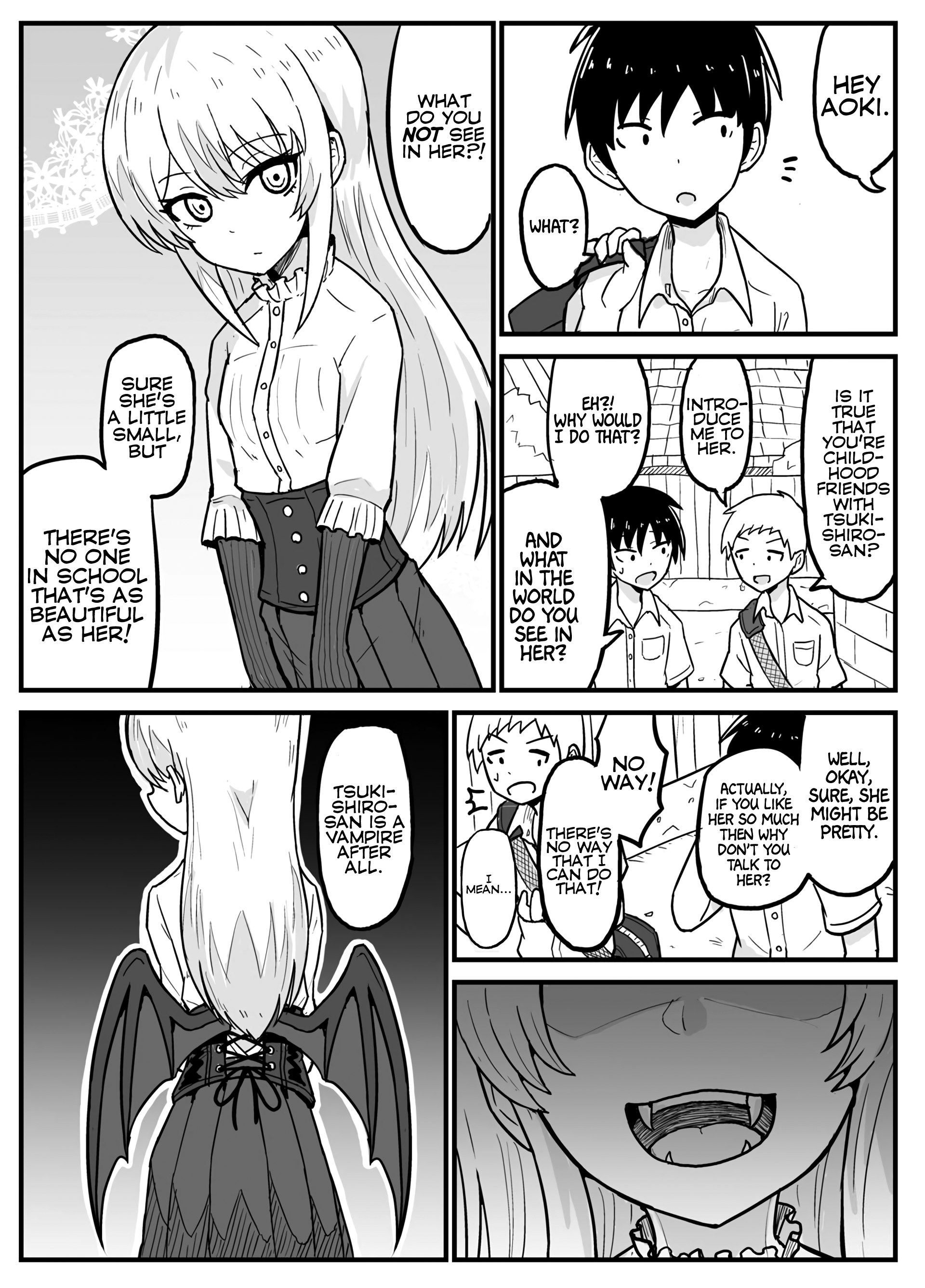 My Childhood Friend The Vampire. chapter 1 - page 1