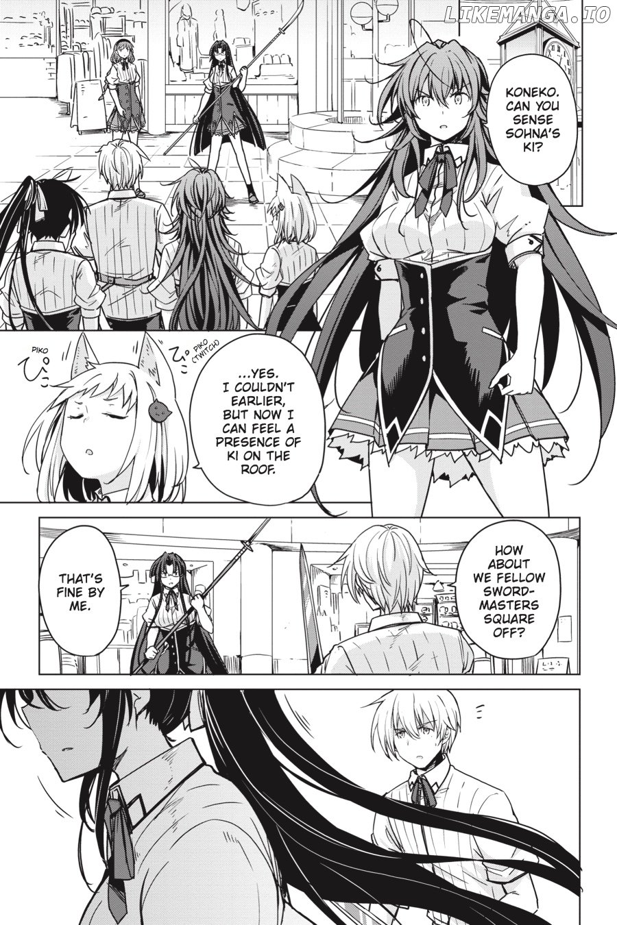 High-School DxD Chapter 75 - page 5