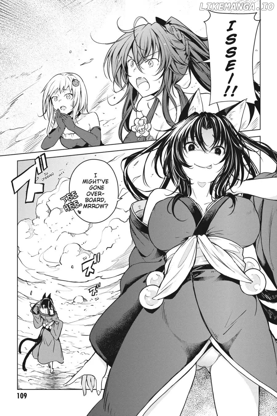 High-School DxD Chapter 67 - page 110