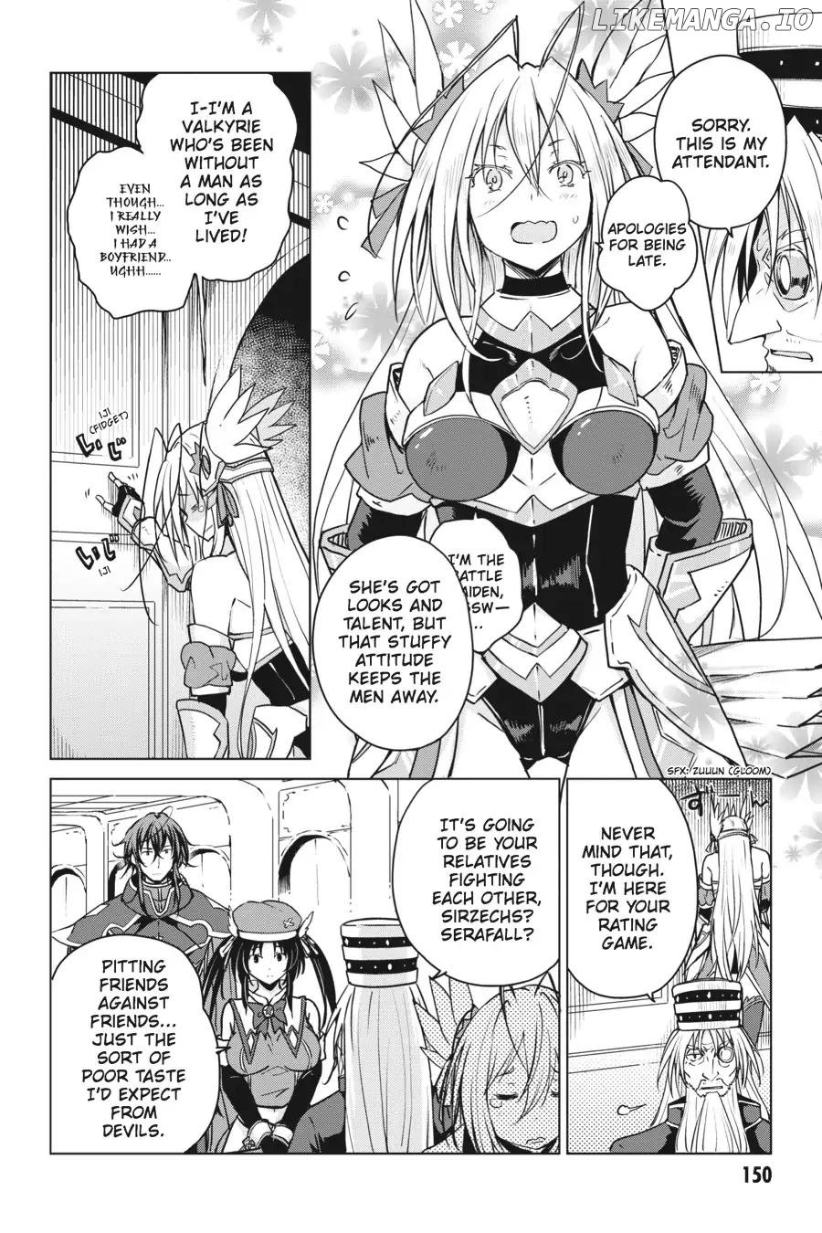 High-School DxD Chapter 67 - page 151