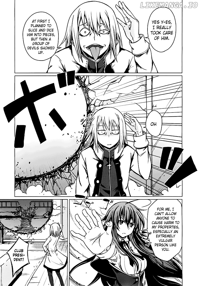 High-School DxD Chapter 4 - page 34