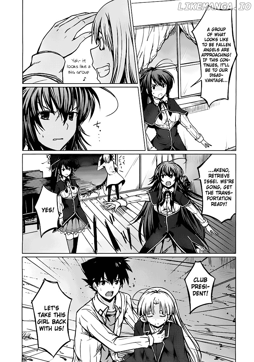 High-School DxD Chapter 4 - page 35