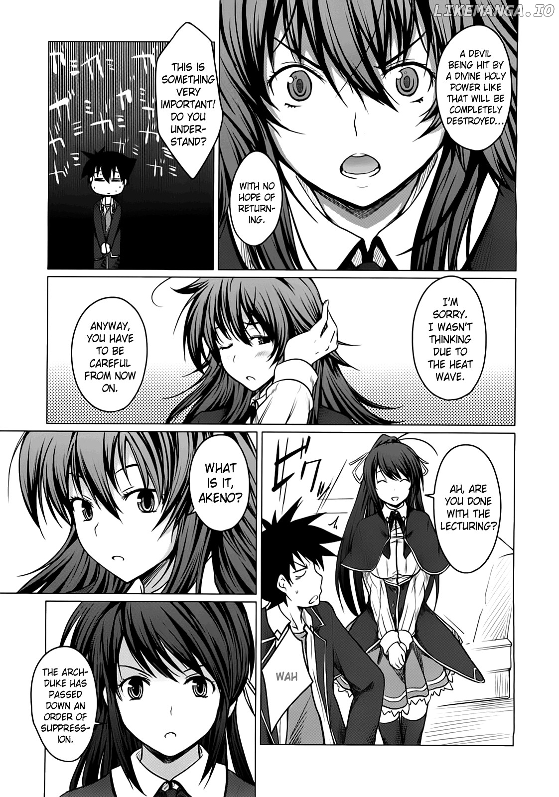 High-School DxD Chapter 3 - page 16