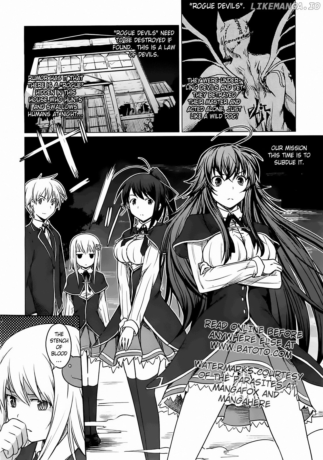 High-School DxD Chapter 3 - page 17