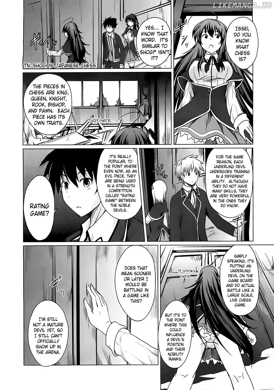 High-School DxD Chapter 3 - page 19