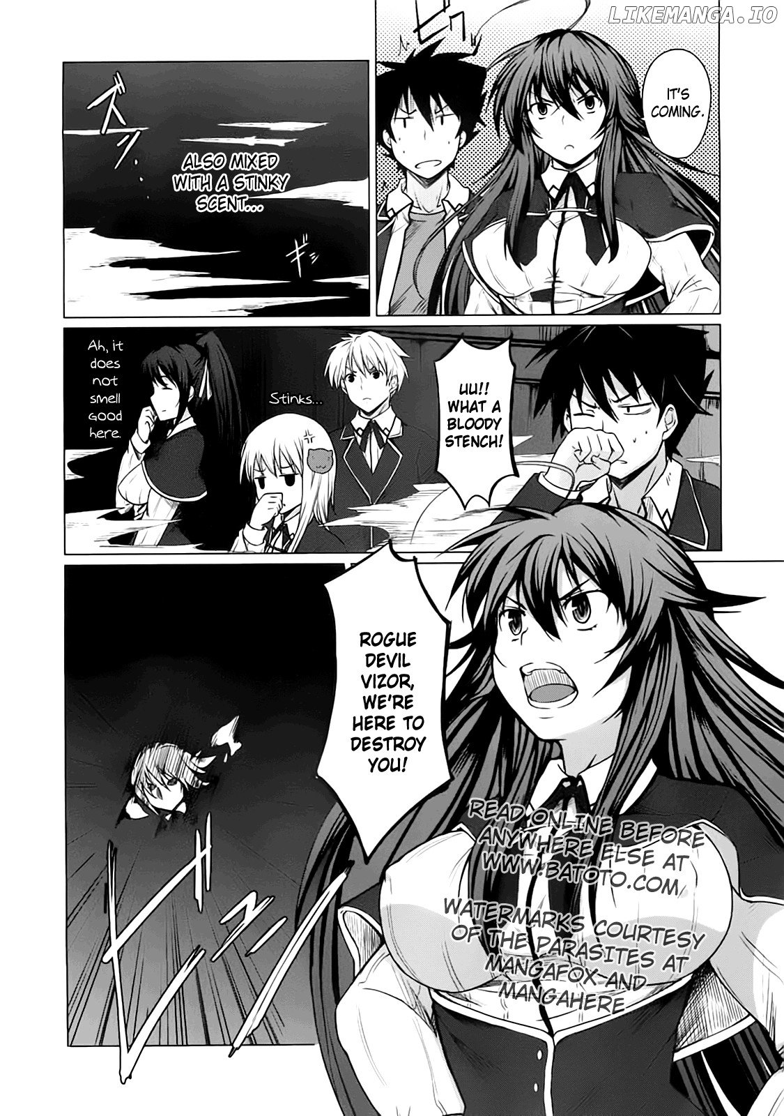 High-School DxD Chapter 3 - page 21