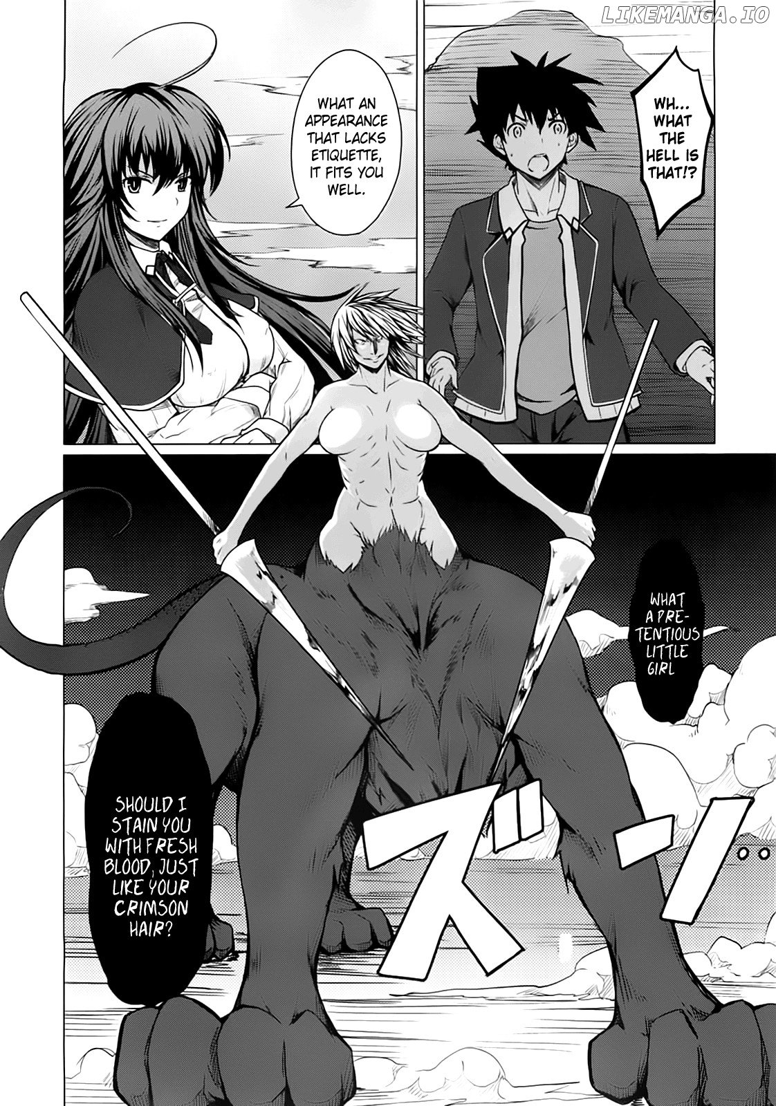 High-School DxD Chapter 3 - page 23