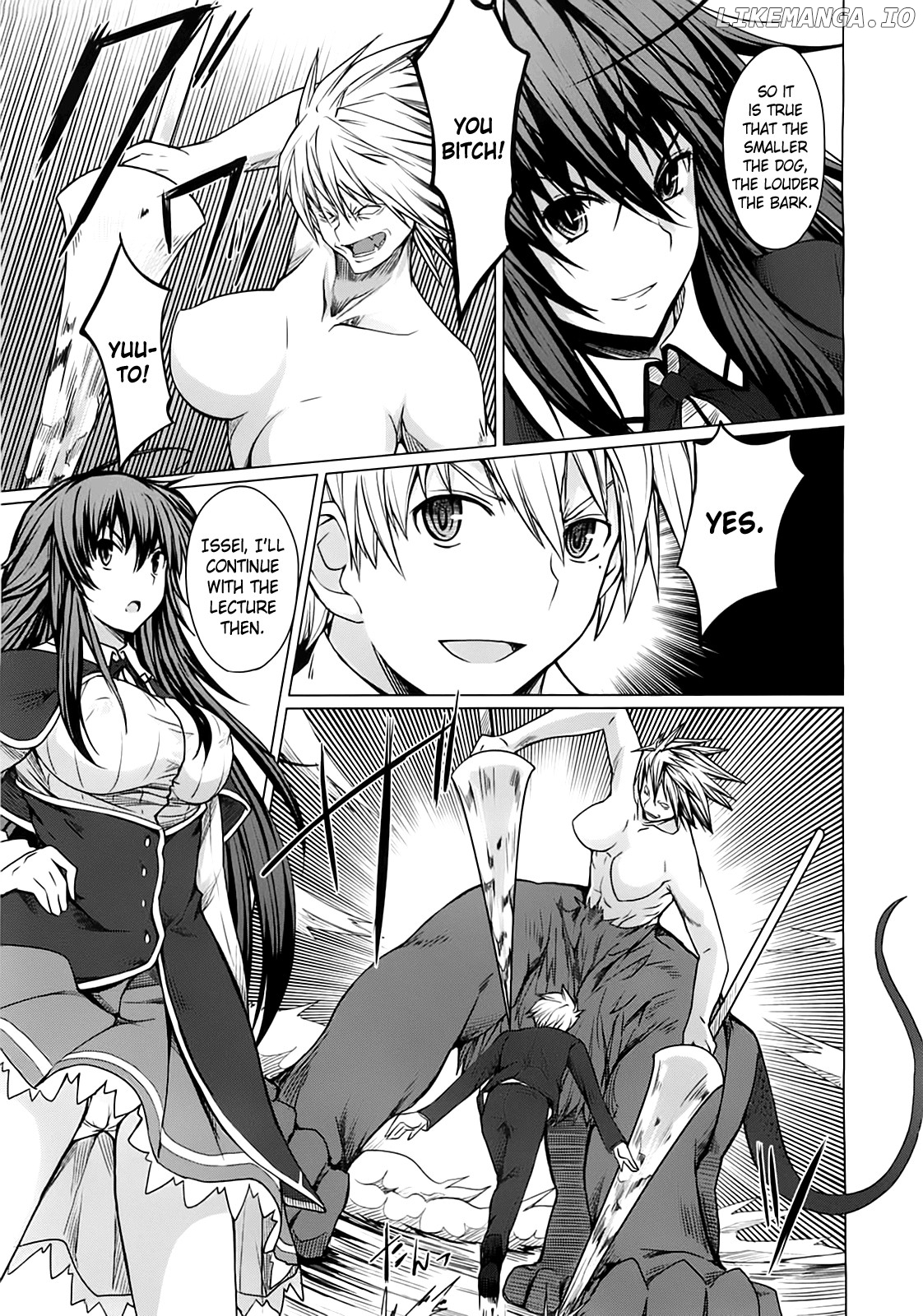 High-School DxD Chapter 3 - page 24