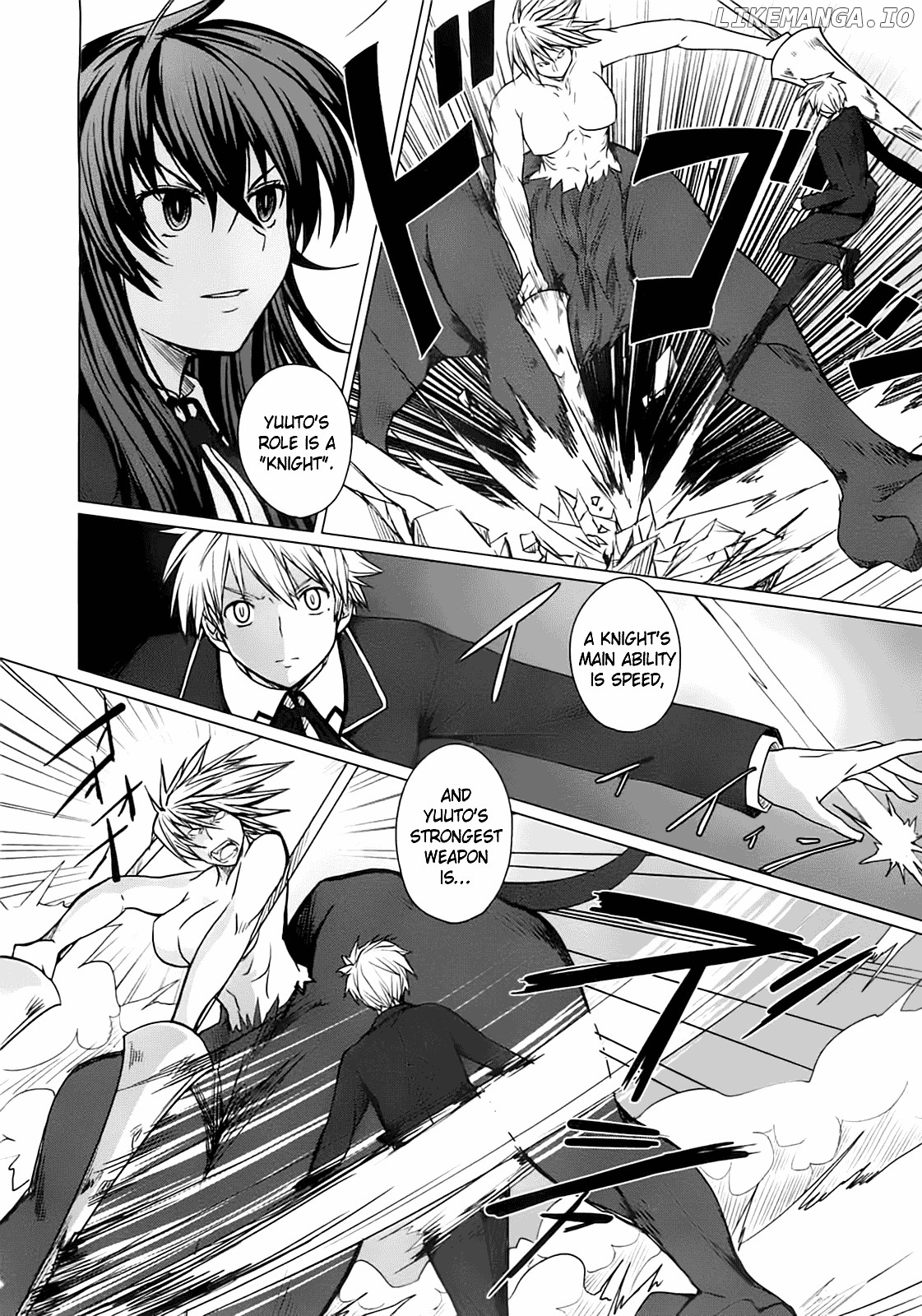 High-School DxD Chapter 3 - page 25