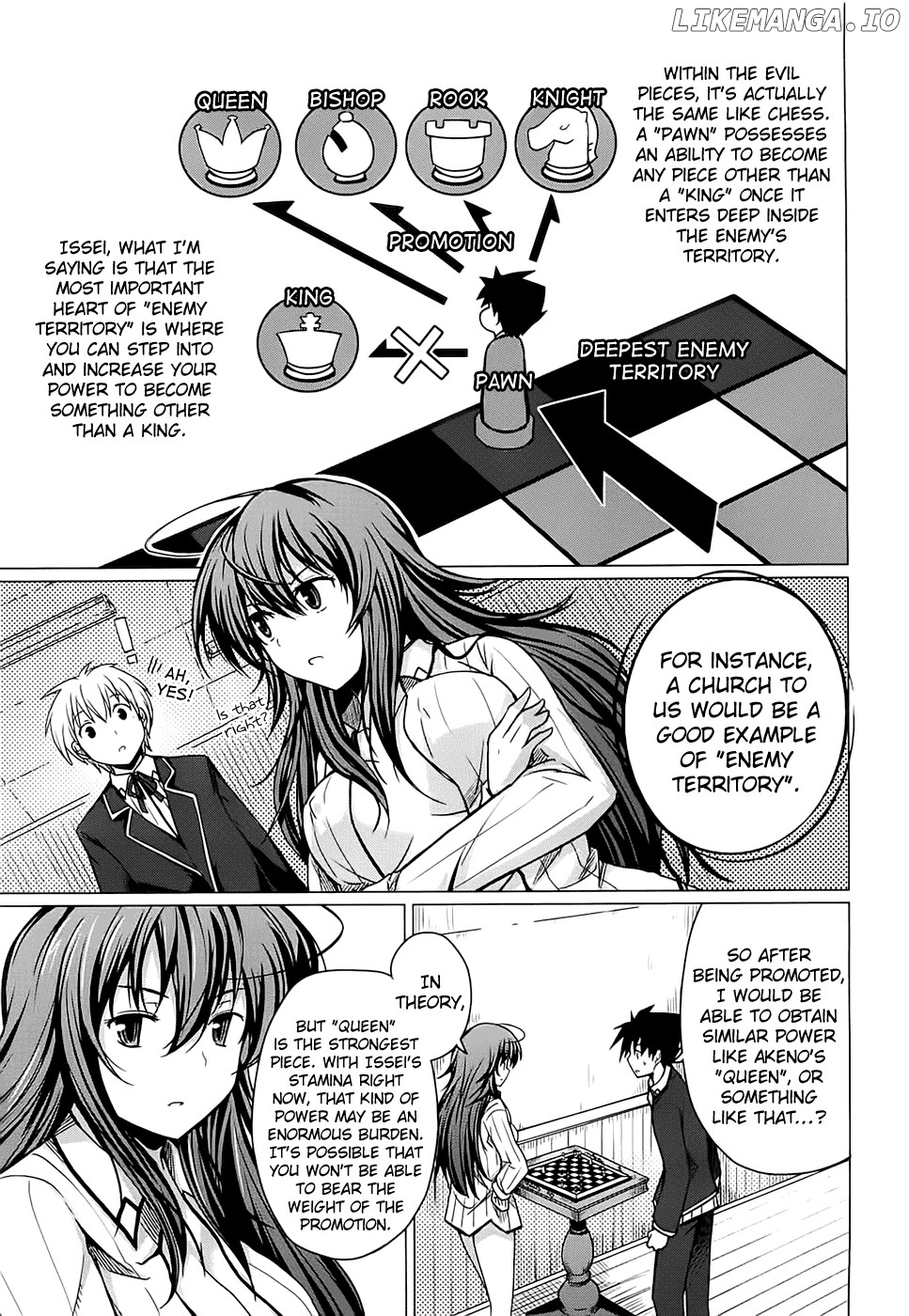 High-School DxD Chapter 6 - page 18