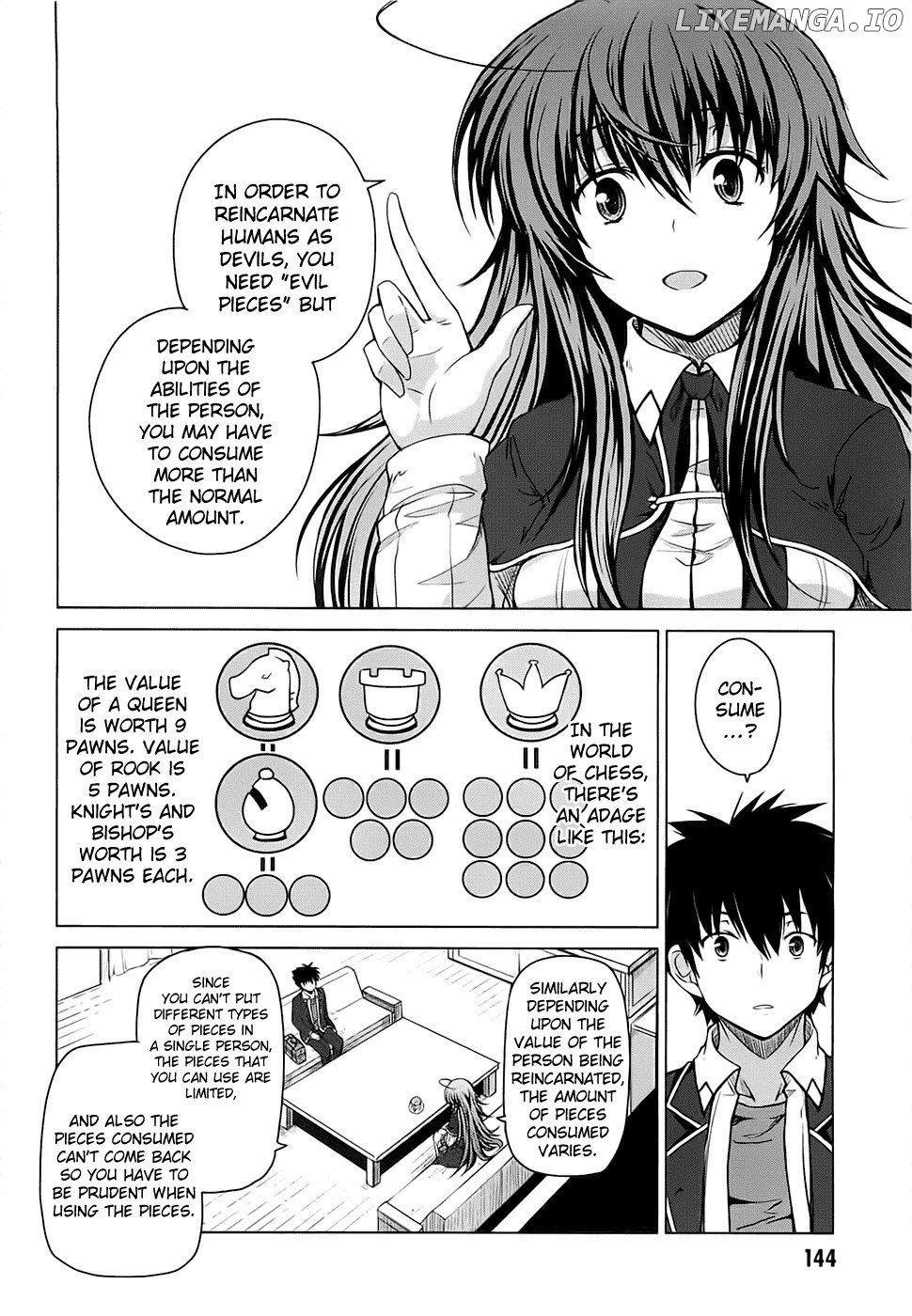 High-School DxD Chapter 10 - page 13