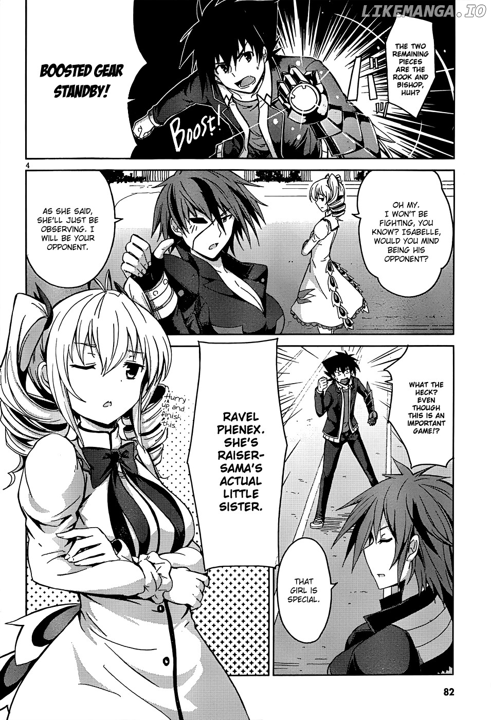 High-School DxD Chapter 19 - page 5